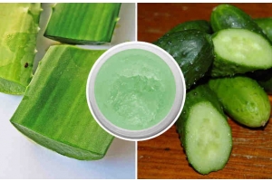 Elimina flacidez con el Pepino y el Aloe Vera