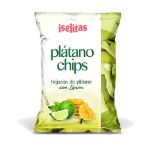 PLATANOS CHIPS ISELITAS SABOR LIMON 300G