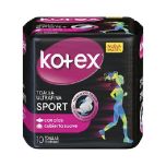 TOALLAS SANITARIAS KOTEX ULTRAFINAS SPORT 10UN
