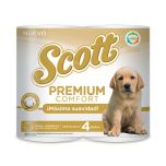 PAPEL HIGIENICO SCOTT PREMIUM 4 ROLLOS