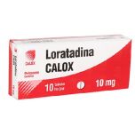 LORATADINA CALOX 10 MG 10 TABLETAS