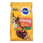 ALIMENTO PEDIGREE ADULTO RAZAS PEQUEÑAS 3KG