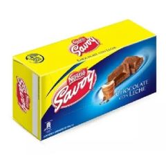 CHOCOLATE DE LECHE SAVOY 130G CAJA DE 5UN