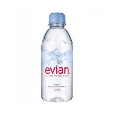 AGUA MINERAL EVIAN PET 330ML            