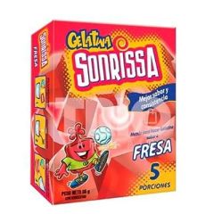 GELATINA HEINZ SONRISSA 66G, FRESA      