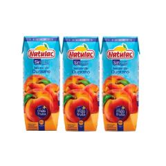 NECTAR DE DURAZNO NATULAC UHT 3 X 250ML
