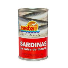SARDINAS EVEBA EN SALSA DE TOMATE 170G