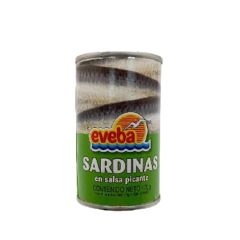 SARDINAS EN SALSA PICANTE EVEBA 170G