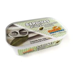 SARDINAS EVEBA AL LAUREL ABRE FACIL 125G