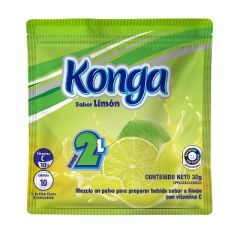 BEBIDA EN POLVO KONGA DE LIMON 30G
