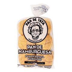 PAN DE TATA PARA HAMBURGUESAS 6UN