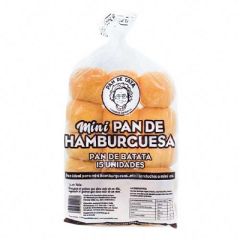 PAN DE TATA PARA HAMBURGUESAS MINI 15UN