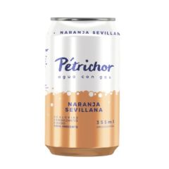 AGUA GASIFICADA PETRICHOR NATURAL NARANJA 355ML