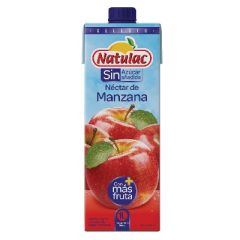 NECTAR DE MANZANA SIN AZUCAR NATULAC UHT 1L