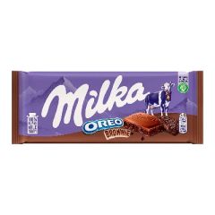 CHOCOLATE MILKA CON OREO BROWNIE 100G