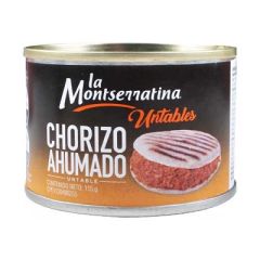 CHORIZO AHUMADO UNTABLE MONTSERRATINA 115G