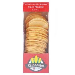 CHIPS DE AREPA KSERITAS MAIZ SABOR PICANTE 100G
