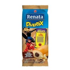 TORTA RENATA DIVERTIX VAINILLA/CHOCOLATE 40G