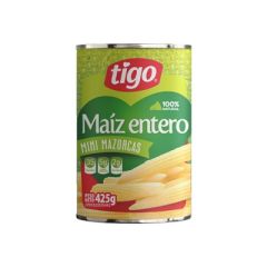 MINI MAZORCAS TIGO ENTERAS 425G