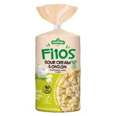 TORTITAS KUPIEC DE MAIZ CON CREMA AGRIA&CEBOLLA 120G