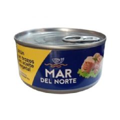 ATUN MAR DEL NORTE EN TROZOS EN ACEITE VEGETAL 170G