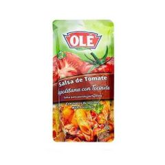 SALSA OLE NAPOLITANA TOCINET POUCH 340G 
