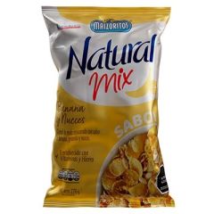 CEREAL NATURAL MIX BANANA & NUECES 270G 