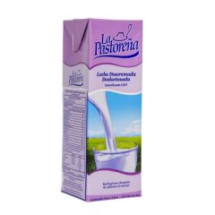LECHE DESLACTOSADA Y DESCREMADA UHT LA PASTOREÑA 1L