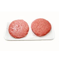 HAMBURGUESAS PLAZAS DE CARNE CRUDAS 4UN