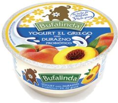 YOGUR BUFALINDA EL GRIEGO DE DURAZNO 180G