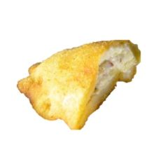 EMPANADITAS DE QUESO CREMA CON AJOPORRO Y TOCINETA RISSOIS CARACA