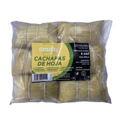 CACHAPAS DE HOJA NATY 100% MAIZ 900G