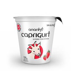 YOGUR GRIEGO DE FRESA SIN GLUTEN CAPRIGURT 135G