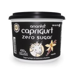 YOGUR CAPRIGURT ZERO AZUCAR CON VAINILLA 430G
