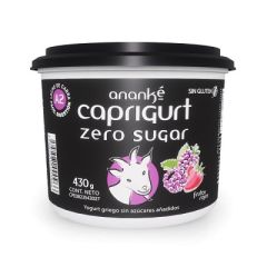 YOGUR CAPRIGURT ZERO AZUCAR CON FRUTOS ROJOS 430G