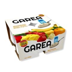 YOGURT GAREA MULTIFRUTAS PACK 4 X 100G  