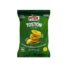 TOSTON PITER CON SAL 80G                