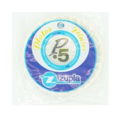 PLATOS ZUPLA DESECHABLES X 10 P5        