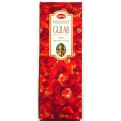 INCIENSO HEM HEXAGONAL PRECIOUS GULAB 20 VARILLAS