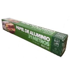 PAPEL DE ALUMINIO ALUM WARE 21M