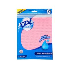 PAÑO IZY CLEAN EXTRA ABSORBENTE 2UN