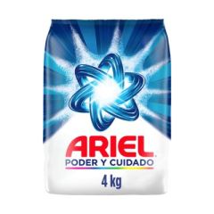 DETERG POLVO ARIEL PODER Y CUIDADO 4KG  