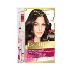 TINTE LOREAL EXCELLENCE CREMA CASTAÑO OSCURO 3