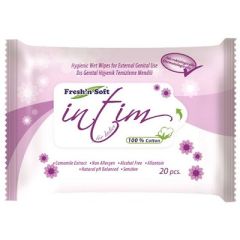 TOALLAS HUMEDAS FRESHN SOFT INTIMA 20UN