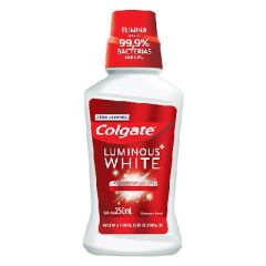 ENJ BUCAL COLGATE LUMINOUS WHITE 250ML  