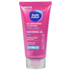 GEL DEPILATORIO BODY NATUR CON FRUTOS ROJOS TUBO 150ML