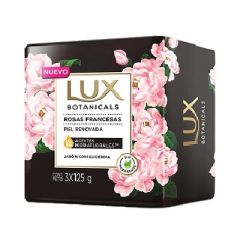 JABON LUX BOTANICALS ROSA FRANCESA3X125G