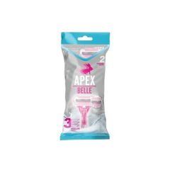 AFEITADORA APEX BELLE 3 HOJILLA X 2 UND 