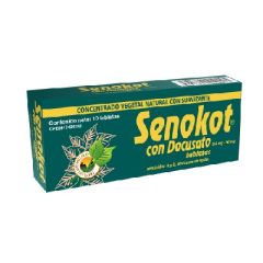 SENOKOT CON DOCUSATO 8,6MG/50MG 10 TABLETAS