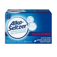 ALKA SELTZER ORIGINAL 12 TABLETAS EFERVESCENTES
